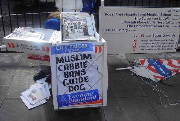 muslim cabbie bans guide dog