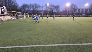 Fisher and Erith town mid match during the second half