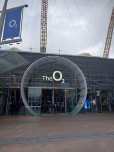 The O2 entrance