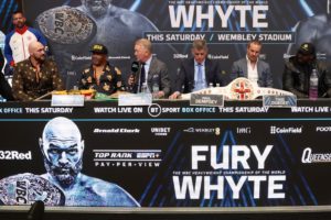 Whyte Vs Fury press conference