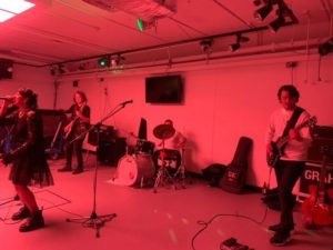 Bad Blessing performing at UEL